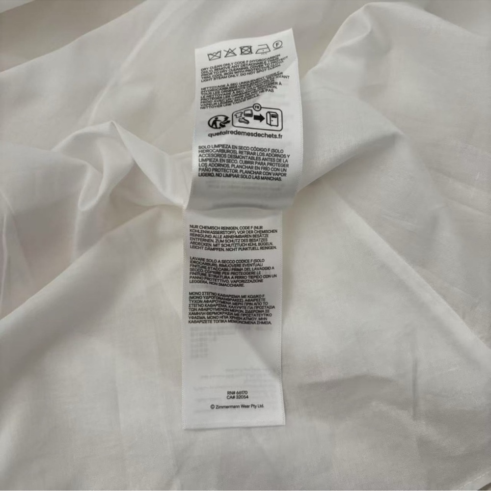 Zimmermann White Midi Dress - Picture 12 of 13